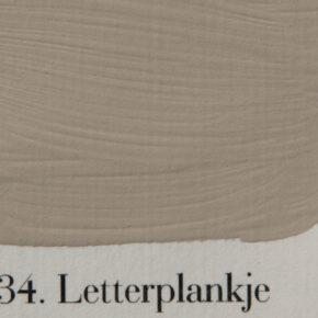 'l Authentique krijtverf 34. letterplankje