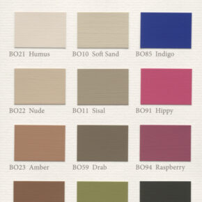 Painting the Past kleurkaart Art Bo 't Maaseiker Woonhuys