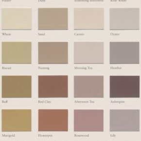 Painting the Past kleurkaart Sugar & Spice 't Maaseiker Woonhuys