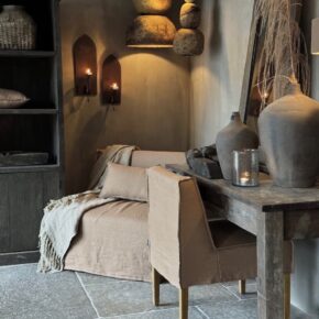 Aura Peeperkorn eetkamerstoel Dirkje kleur Chestnut 't Maaseiker Woonhuys